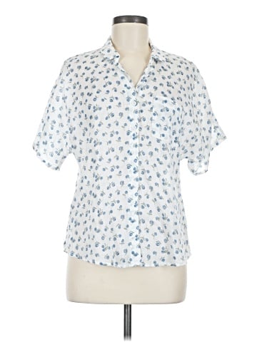 Garnet Hill Short Sleeve Blouse (view 1)
