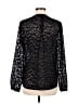 Ann Taylor 100% Polyester Black Cardigan Size M - photo 2