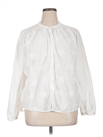 Calypso St. Barth Long Sleeve Blouse (view 1)