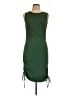 BTFBM Solid Green Cocktail Dress Size L - photo 1