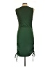 BTFBM Solid Green Cocktail Dress Size L - photo 2
