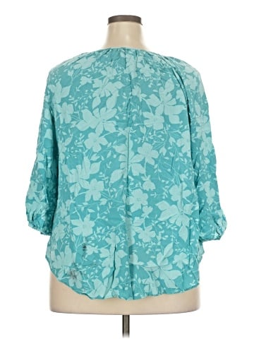 St. John's Bay 3/4 Sleeve Blouse (view 2)