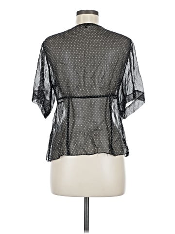 Nanette Lepore Short Sleeve Silk Top (view 2)
