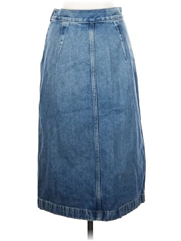 Madewell Denim Midi Pencil Skirt in Billings Wash (view 2)