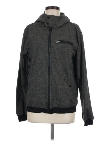 Carbon Zip Up Hoodie (view 1)