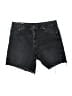 Gap 100% Cotton Black Denim Shorts Size 31 waist - photo 1