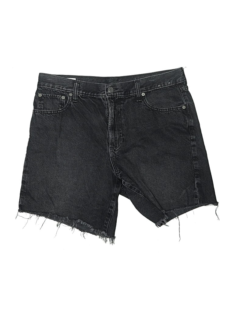 Pre-owned Gap Denim Shorts In Black