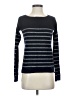 Vince. Stripes Blue Wool Pullover Sweater Size S - photo 1