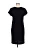 Gap Solid Black Casual Dress Size M - photo 2