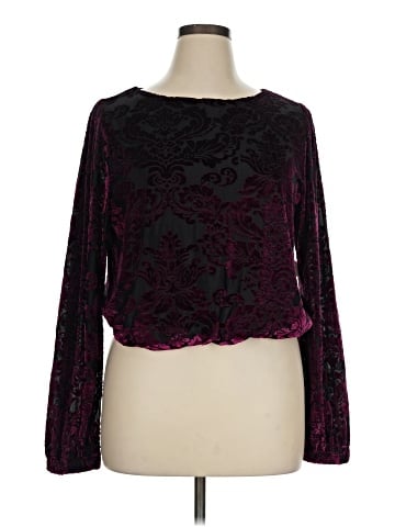 Karen Kane Long Sleeve Blouse (view 1)