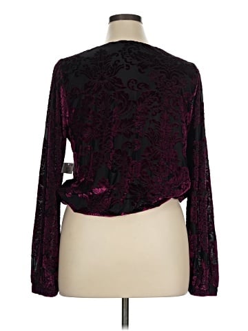 Karen Kane Long Sleeve Blouse (view 2)