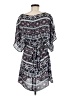 BCBGMAXAZRIA 100% Polyester Print Blue Casual Dress Size M - photo 2