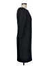 Sharagano Chevron-herringbone Black Cocktail Dress Size 10 - photo 4