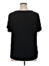 Roz & Ali Black Short Sleeve Top Size 1X - photo 2