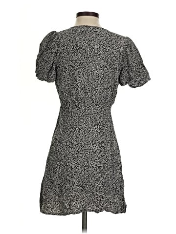 Madewell Challis Wrap Mini Dress in Tudor Floral (view 2)