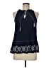 Max Studio 100% Rayon Blue Sleeveless Top Size M - photo 1