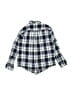 Janie and Jack Plaid Blue Long Sleeve Button-Down Shirt Size 4 - photo 2