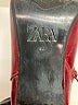 Zara 100% Leather Burgundy Ankle Boots Size EU 40 - photo 3