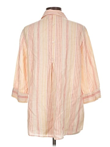 Chico's 3/4 Sleeve Button-Down Shirt (view 2)