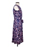 Leota Print Blue Casual Dress Size S - photo 4