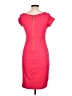 Bisou Bisou Solid Pink Cocktail Dress Size 10 - photo 2