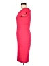 Bisou Bisou Solid Pink Cocktail Dress Size 10 - photo 5