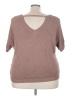 Dex Brown Short Sleeve Top Size 3X - photo 2