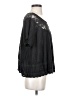 Free People 100% Polyester Black Short Sleeve Top Size S - photo 4