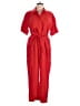 Monki 100% Cotton Solid Red Jumpsuit Size M - photo 1