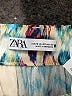 Zara Print Teal Casual Pants Size XS - photo 7