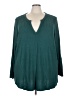 Lane Bryant Teal Pullover Sweater Size 30 - 32 Plus - photo 1