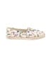 TOMS Tropical White Flats Size 7 1/2 - photo 1