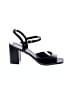 Stuart Weitzman 100% Leather Black Sandals Size 12 - photo 1