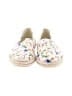 TOMS Tropical White Flats Size 7 1/2 - photo 2