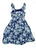 Speechless 100% Polyester Paisley Blue Dress Size 7 - photo 2