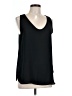 Ann Taylor LOFT Outlet 100% Polyester Black Sleeveless Blouse Size L - photo 1