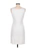 Calvin Klein 100% Polyester White Casual Dress Size 8 - photo 2