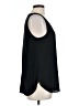 Ann Taylor LOFT Outlet 100% Polyester Black Sleeveless Blouse Size L - photo 4