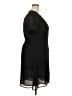 Forever 21 Plus 100% Polyester Solid Black Casual Dress Size 2X Plus - photo 4