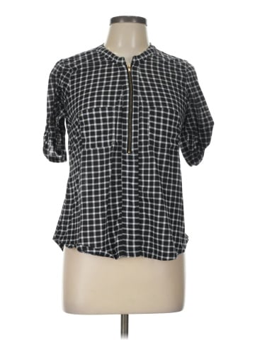 Always Indigo 3/4 Sleeve Blouse (view 1)