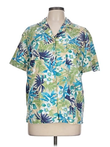 Sag Harbor Short Sleeve Button-Down Shirt (view 1)