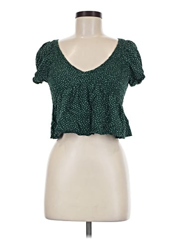 LA Hearts Short Sleeve Blouse (view 1)