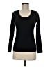 Active Basic Black Long Sleeve T-Shirt Size M - photo 1