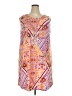 Tacera Paisley Orange Casual Dress Size 2X - photo 1