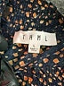 THML 100% Polyester Brown Long Sleeve Blouse Size L - photo 7