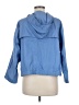 Donna Karan New York 100% Polyester Solid Blue Raincoat Size M - photo 2