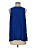 MICHAEL Michael Kors 100% Polyester Blue Sleeveless Blouse Size S - photo 1