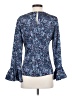 J.Crew Blue Long Sleeve Blouse Size S - photo 2