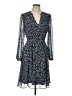 MSK 100% Polyester Blue Casual Dress Size 12 - photo 1