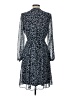 MSK 100% Polyester Blue Casual Dress Size 12 - photo 2